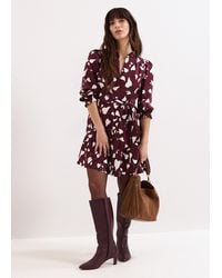 Phase Eight - Gaia Heart Cotton Swing Dress - Lyst