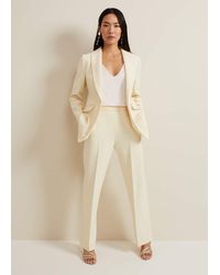 Phase Eight - Alexis Pleat Waistband Suit Trouser - Lyst