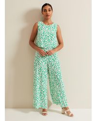 Phase Eight - Petite Aubrey Geo Jumpsuit - Lyst