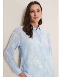 Phase Eight - 's Kaya Floral Print Shirt - Lyst