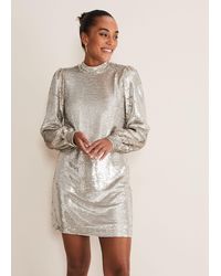 Phase Eight - 's Zia Sequin Mini Dress - Lyst