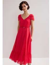 Phase Eight - Jen V Neck Midi Dress - Lyst