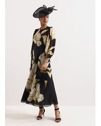 Phase Eight - Petite Eve Floral Printed Maxi Dress - Lyst