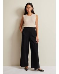 Phase Eight - Mila Ponte Wide Leg Trousers - Lyst