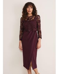Phase Eight - 's Adeline Double Layer Lace Dress - Lyst