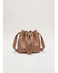 Phase Eight - Leather Bucket Bag - Lyst