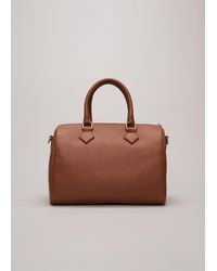 Phase Eight - Leather Bowling Bag - Lyst
