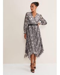 Phase Eight - Dani Animal Print Dress - Lyst