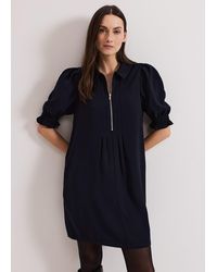 Phase Eight - Candice Zip Mini Dress - Lyst