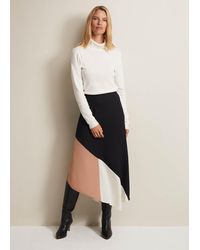 Phase Eight - 's Zelaina Asymmetric Midi Skirt - Lyst