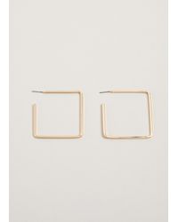 Phase Eight - Large Square Hoop Earrings - Lyst