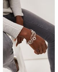Phase Eight - Miranda Large Chain Bracelet - Lyst