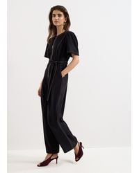 Phase Eight - Petite Alix Tie Belt Jumpsuit - Lyst
