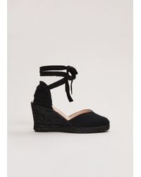 Phase Eight - Canvas Wedge Espadrille - Lyst