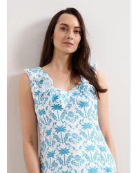 Phase Eight - Rhona Linen Blouse - Lyst
