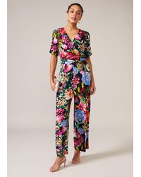 Phase Eight - Ambree Rose Bloom Floral Jumpsuit - Lyst