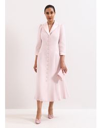Phase Eight - Petite Paloma Tux Midaxi Dress - Lyst