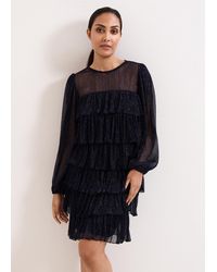 Phase Eight - Petite Nika Shimmer Dress - Lyst