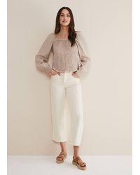 Phase Eight - Fraya Wide Leg Jeans - Lyst