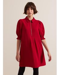 Phase Eight - 's Candice Zip Mini Dress - Lyst