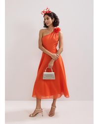 Phase Eight - Joseline One Shoulder Corsage Dress - Lyst