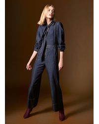 Phase Eight - Patricia Denim Jumpsuit - Lyst