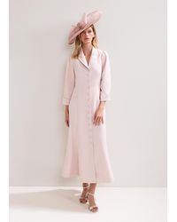Phase Eight - Paloma Tux Midi Dress - Lyst