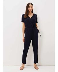 Phase Eight - 's Lyla Jersey Wrap Front Jumpsuit - Lyst