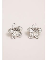 Phase Eight - Large Flower Stud Earrings - Lyst