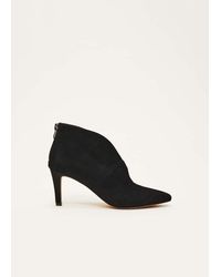 Phase Eight - 's Cut Out Heeled Boots - Lyst
