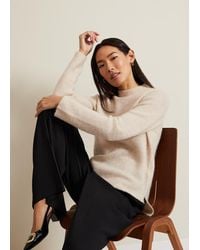 Phase Eight - Connie Mohair Blend Jumper - Lyst