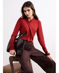 Phase Eight - Argy Twist Neck Top - Lyst
