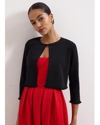 Phase Eight - Mimi Structured Knit Cover Up - Lyst