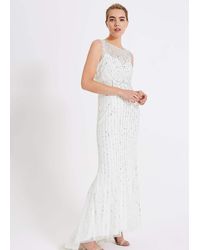Phase Eight - Milly Beaded Wedding Dress - Lyst