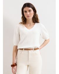 Phase Eight - Lilo Textured Top - Lyst