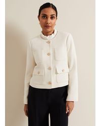 Phase Eight - Petite Ripley Boucle Jacket - Lyst