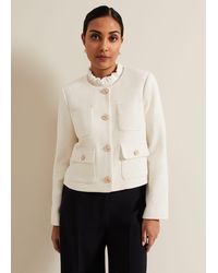 Phase Eight - 's Petite Ripley Boucle Jacket - Lyst