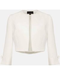 Phase Eight - Zoelle Bow Detail Jacket - Lyst