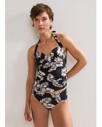 Phase Eight - Palm Print Tankini Bottom - Lyst