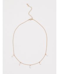 Phase Eight - Delicate Stone Necklace - Lyst