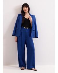 Phase Eight - Lottie Linen Blend Trousers - Lyst