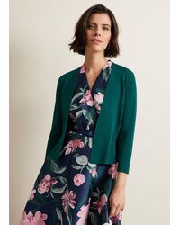 Phase Eight - Salma Flare Hem Knitted Jacket - Lyst