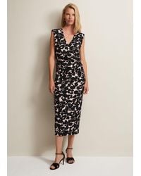 Phase Eight - Taylor Floral Jersey Midi Dress - Lyst