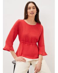 Phase Eight - Iola Channel Waist Blouse - Lyst