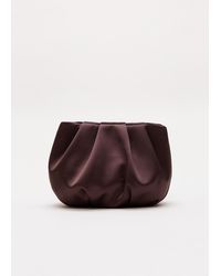 Phase Eight - Satin Cloud Clutch Bag - Lyst