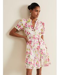 Phase Eight - 's Velma Cotton Mini Dress - Lyst