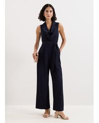 Phase Eight - Petite Emry Cowl Neck Jumpsuit - Lyst