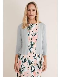 Phase Eight - Salma Flare Hem Knitted Jacket - Lyst