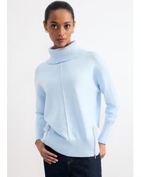 Phase Eight - Steph Zip Detail Jumper - Lyst