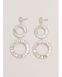 Phase Eight - 's Statement Crystal Stone Drop Earrings - Lyst